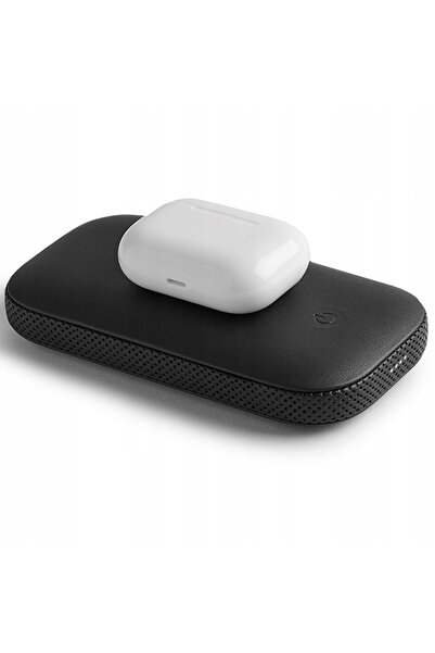Lexon Powersound 5000 mAh power bank cu încărcare prin inducție și difuzor Bl...