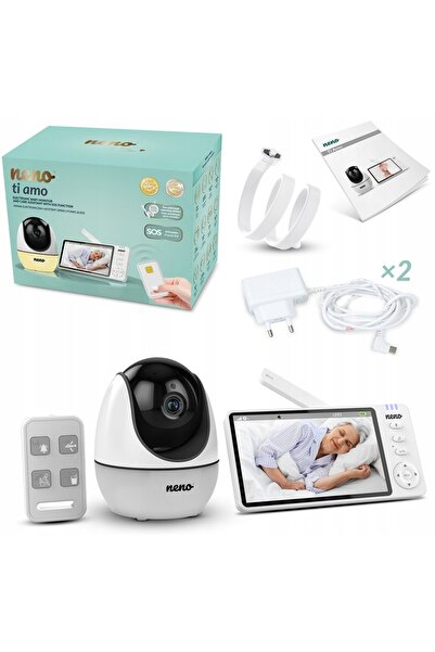 Neno I LOVE YOU BABY-SITTER MONITOR ELECTRONIC PENTRU BEBELUȘI CU CAMERĂ ȘI A...