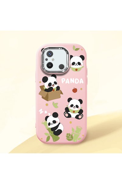 Hontinga Redmi 12C Compatible Case Camera Protector Pink Silicone Couple Phon...