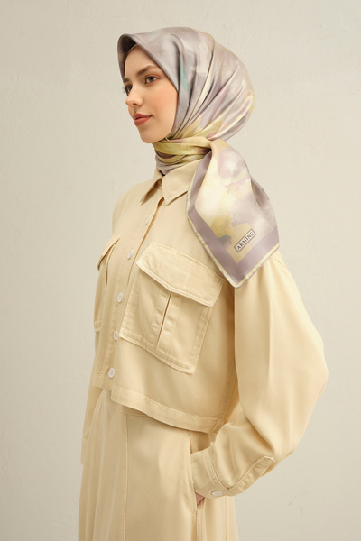 Armine 100% Twill Silk Scarf 9310D (t) (Nostalgia)-52