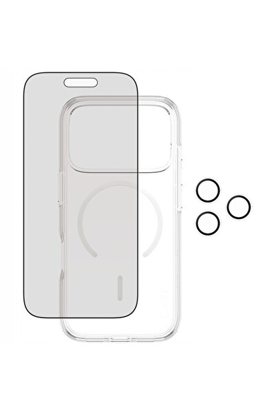 CARE by PanzerGlass® Set de protecție PanzerGlass: husă + sticlă de confidenț...