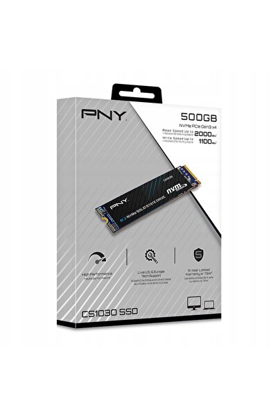 PNY SSD rapid 500GB M.2 NVMe PCIe pentru gaming