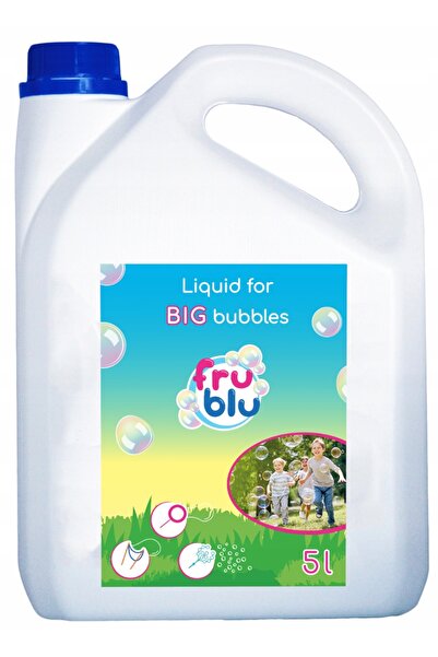 NO BRAND FRU BLU GIANT BUBBLES, lichid pentru bule mari 5 litri