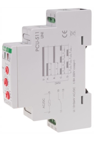 NO BRAND Releu F&F 1P 8A 230V IP20