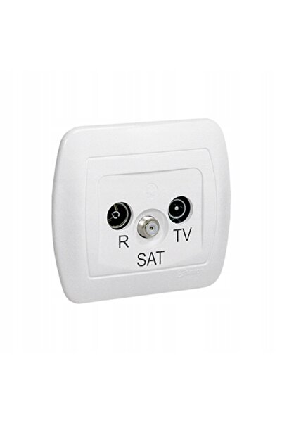 Kontakt-Simon Priză SIMON pentru TV-SAT, tip AAS /11, albă
