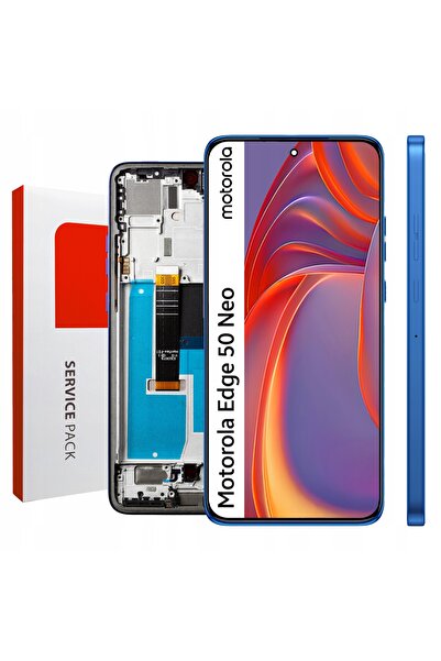NO BRAND Display pentru Motorola Edge 50 Neo ecran LCD cu ramă original Zila ...