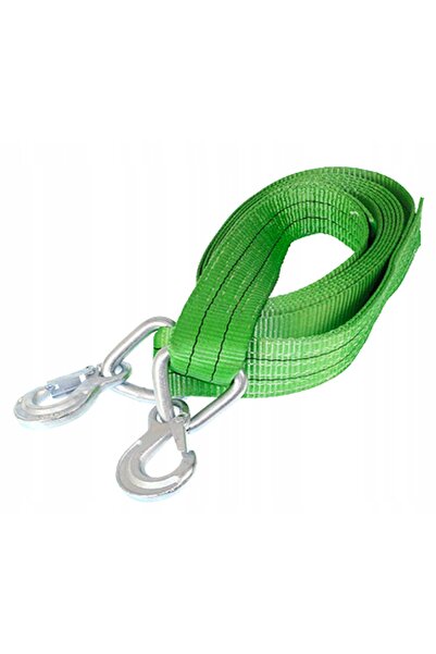 GMP Frânghie de remorcare cu cârlige HILLS, chingă de tractare 5m/60mm/6t, verde