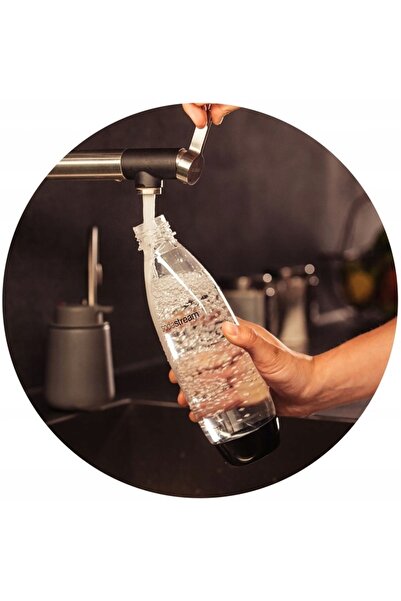 sodastream FUSE SATURATOR STICLĂ 1L PACHET DE DOUĂ STICLĂRI PENTRU MAȘINA DE ...