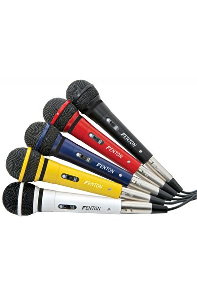NO BRAND 5x MICROFON dinamic set colorat Fenton