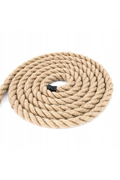 NO BRAND Sfoară de iută decorativă, stil nautic rustic, 18mm 50m