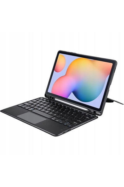 NO BRAND Husă Dux Ducis cu tastatură pentru Galaxy Tab S6 Lite, cu suport