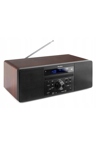 Audizio Radio digital DAB+ FM cu CD, Bluetooth, USB și telecomandă