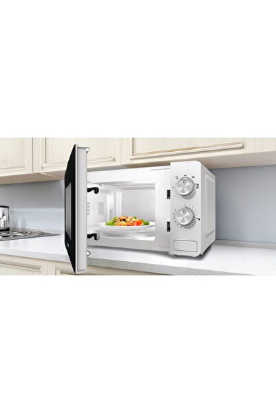 NO BRAND Cuptor cu microunde GORENJE MO17E1W 700W 24.5 cm 17L AquaClean Alb