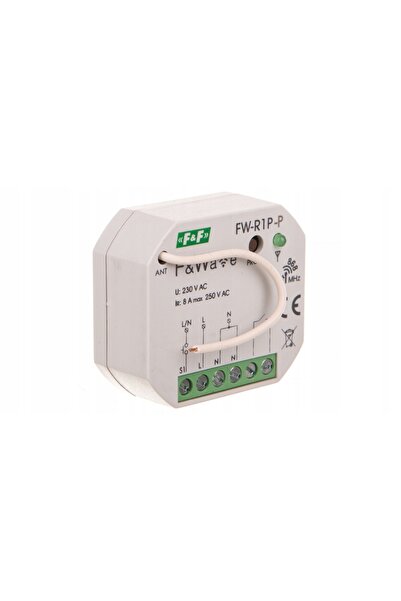 F&F DİZAYN Releu bistabil radiocontrolat pentru montaj încastrat, pentru cutie