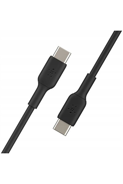 NO BRAND Cablu USB-C / USB-C, 60W, 2m, flexibil, rezistent și durabil, Belkin...