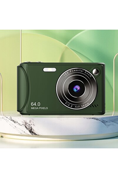 NO BRAND Cameră digitală XREC Q18, Fotografii 64MP, Video 4K / 30fps, Zoom 18...