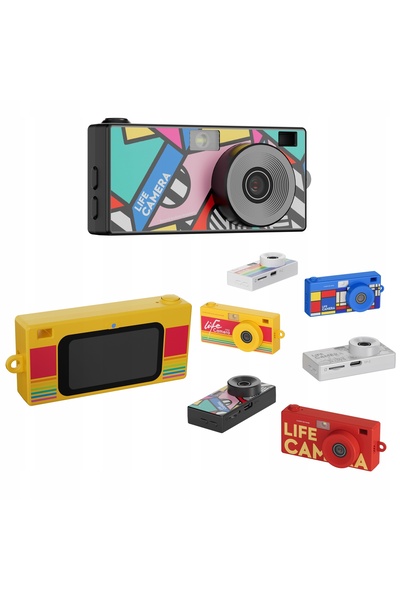 NO BRAND XREC X9 Mini Cameră video RETRO 2K Breloc pandantiv