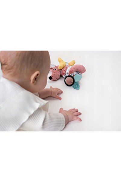 NO BRAND MOMS CARE JAMIŞ STROLLER SPIRAL jucărie de culoare roz pastel pentru...