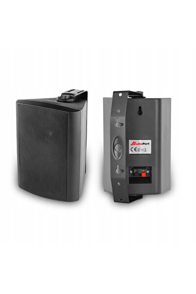 NO BRAND Boxă coloană de perete 5'' 30W/100V neagră pentru sonorizare în maga...