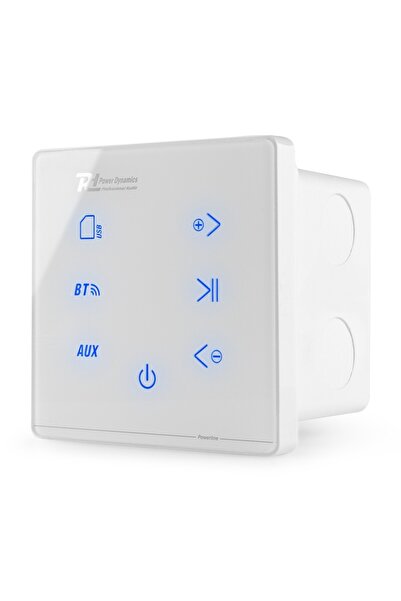 NO BRAND Amplificator BT USB cu montare pe perete, difuzoare de tavan