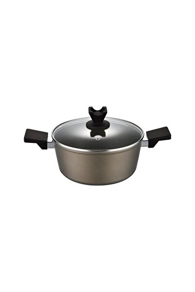 FLORINA ASTON 20cm 2,1L Set de vase de gătit tradiționale din aluminiu antiad...
