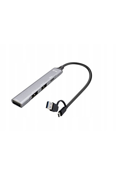i-Tech Gear I-TEC Hub USB-C/USB-A Metalic 1x USB 3.0 + 3x USB 2.0