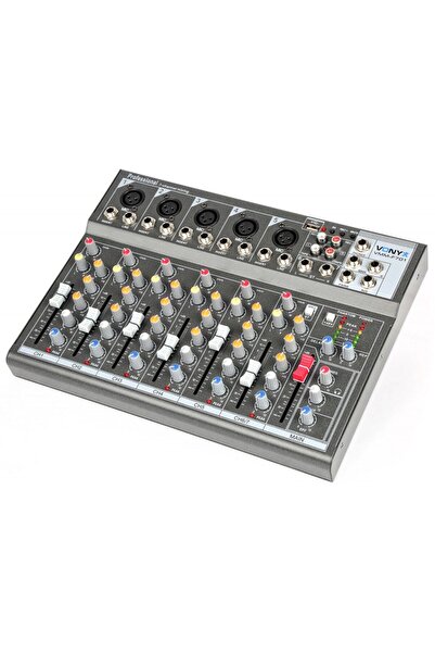 NO BRAND Mixer de scenă cu 7 canale Vonyx USB Phantom RCA