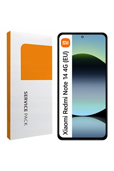 NO BRAND 24117RN76G LCD pentru Redmi Note 14 4G Service Pack Display cu ramă ...