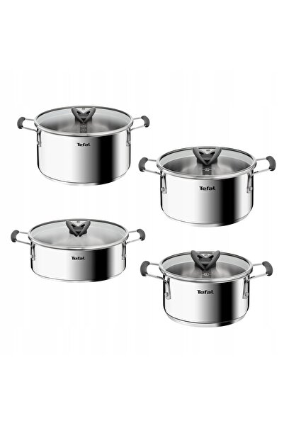 TEFAL Set de vase de gătit Opti Space G7378S55 (8 piese)