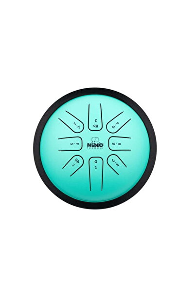NO BRAND Nino NINO982 Mini Tongue Drum G Verde mentă Tongue Drum