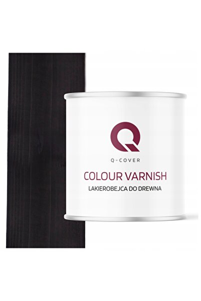 NO BRAND Vopsea 3 în 1 pentru finisaj lemn, extra luciu, negru satinat, 2.5L,...