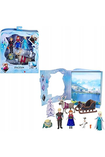 mattel DISNEY ȚARA GELUȘILOR 6 FIGURINE PĂPUȘĂ SET ACCESORII