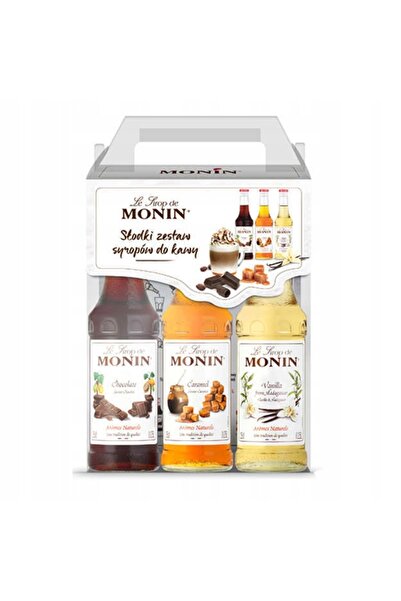 Monin Set Maxi Cafea - Set de cafea 3x250ml