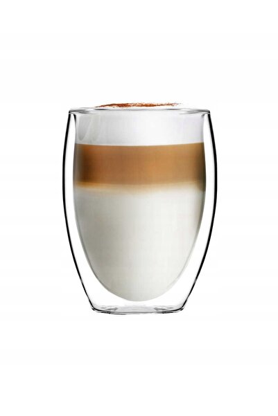 NO BRAND VIALLI SET 4 PAHARE ÎNALTE TERMOIZOLANTE CAFEA LATTE APĂ CEAI NOA 360