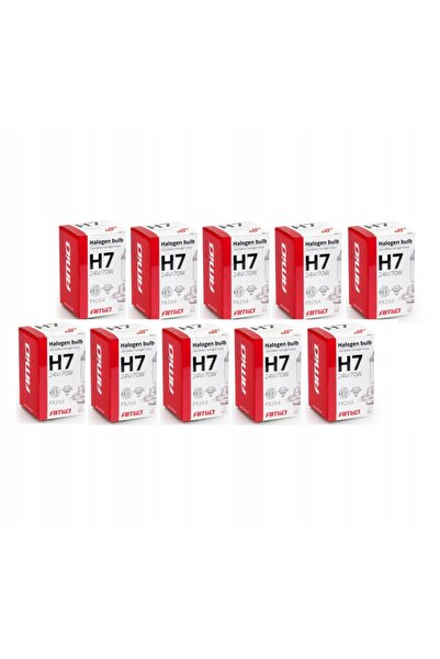 AMIO 10x Bec Halogen H7 24V 70W Filtru UV (E4)