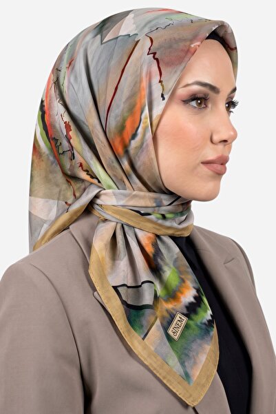 hadiora Women's Multi-Colored Abstract Pattern Edge-Stitched Cotton Writing P...