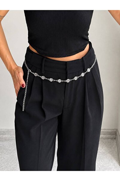 LİA KEMER Jacket with Silver Chain Accessories, Dress, Pants, Evening Dress, ...