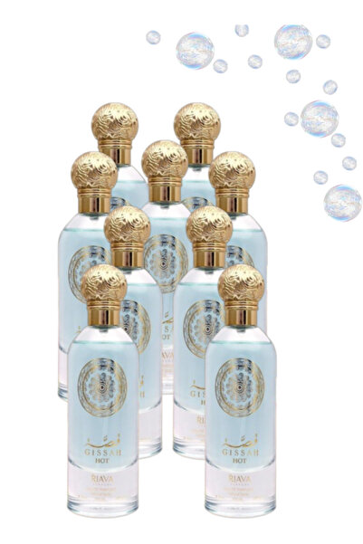 RIAVA PERFUME 9 قطع عطر جيسة هوت بلاك 85 مل