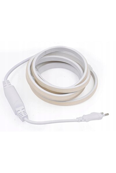 NO BRAND Set bandă impermeabilă CIEP Led COB 230V 4M IP67 cu acoperire lăptoasă