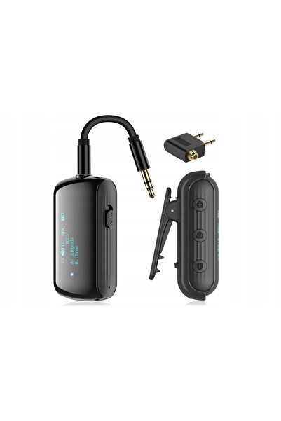 NO BRAND Yocowoco RT3 Adaptor Transmițător Receptor Bluetooth 5.2 cu Afișaj