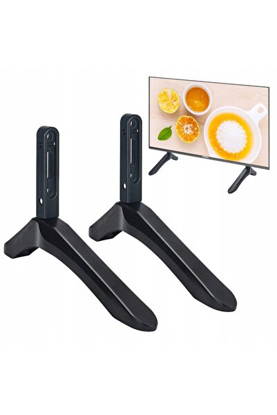 NO BRAND 2X Suport universal de masă pentru televizor, picioare TV 32-65 inch...