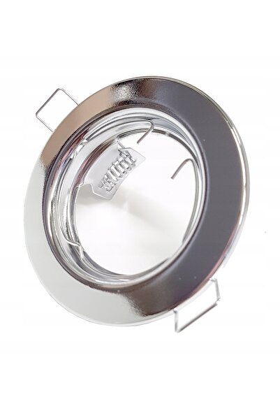 NO BRAND SET 6x Lămpi LED GU10 7W, înlocuitor halogen, cromate, rotunde
