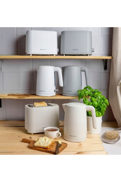 Ambition Prăjitor de pâine CURLY alb 930 W
