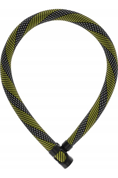 Abus Lanț Ivera 7210/85, galben (galben racing) 85 cm, cheie