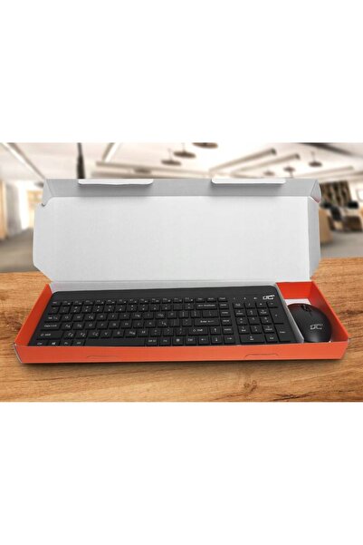 LTC Set de calculator: mouse și tastatură wireless cu caractere poloneze