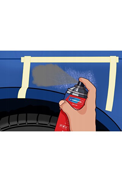 NO BRAND Kit de recondiționare vopsea auto spray OPEL 163 Argintiu deschis