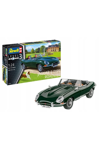 NO BRAND 1:24 Jaguar E-Type (Coupe) Revell 07668