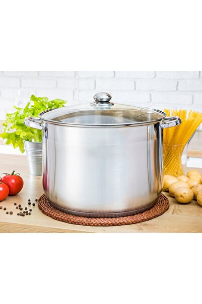 NO BRAND GARNEK 18CM 2,5L OALĂ TRADIȚIONALĂ DIN OȚEL CU CAPAC, PENTRU INDUCȚI...