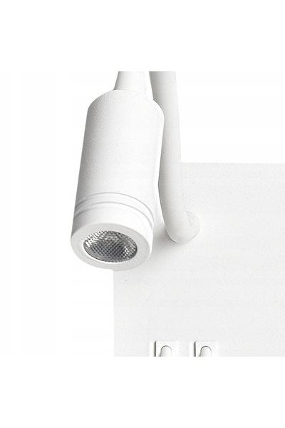 Milagro Lampă de perete SHELF cu raft LED și USB, Alb, 26x11x12 cm, pentru do...