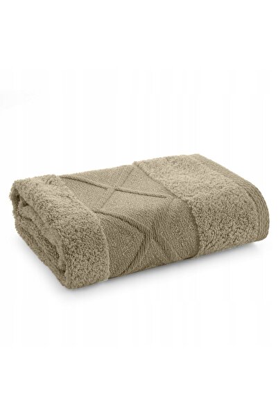 Eurofirany AZARI PROSOP DE BAIE 70x140 cm BEJ BUMBAC GROS ABSORBANT SPA